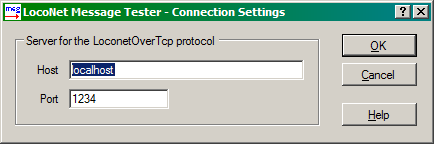 Connection Settings Dialog Box