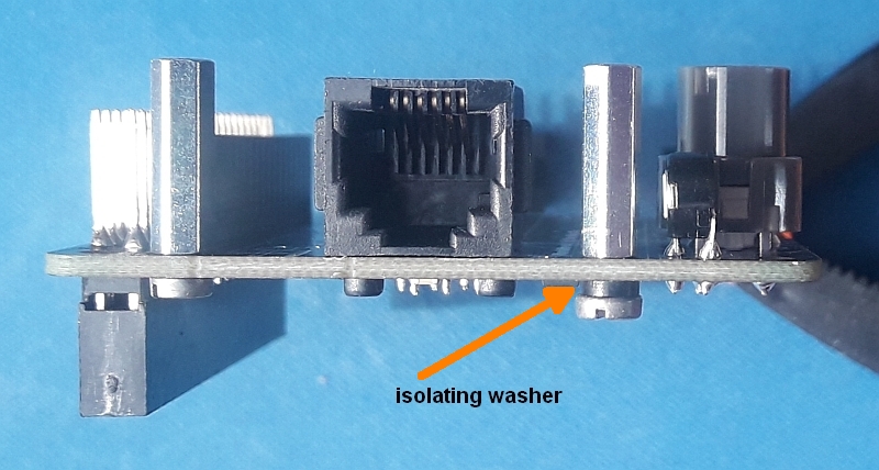 Standoffs for LCD